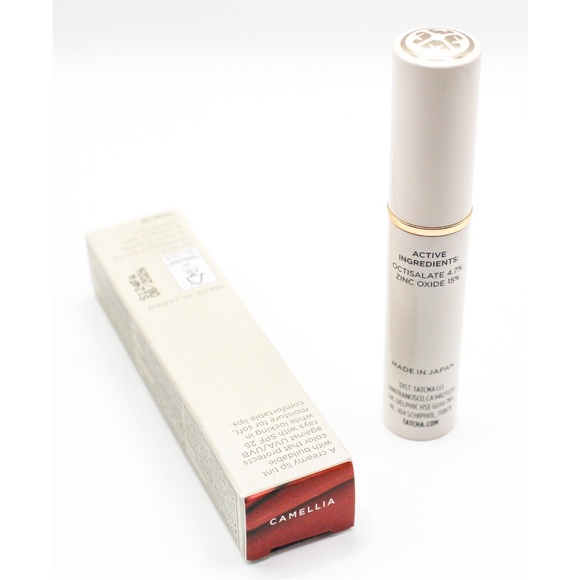 NWT Tatcha The Kissu Lip Tint SPF 25- Camellia - Picture 2 of 3